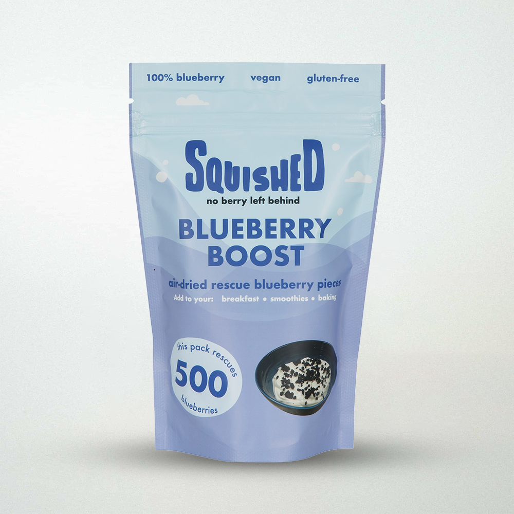 Squished Blueberry Boost Air-Dried Pieces