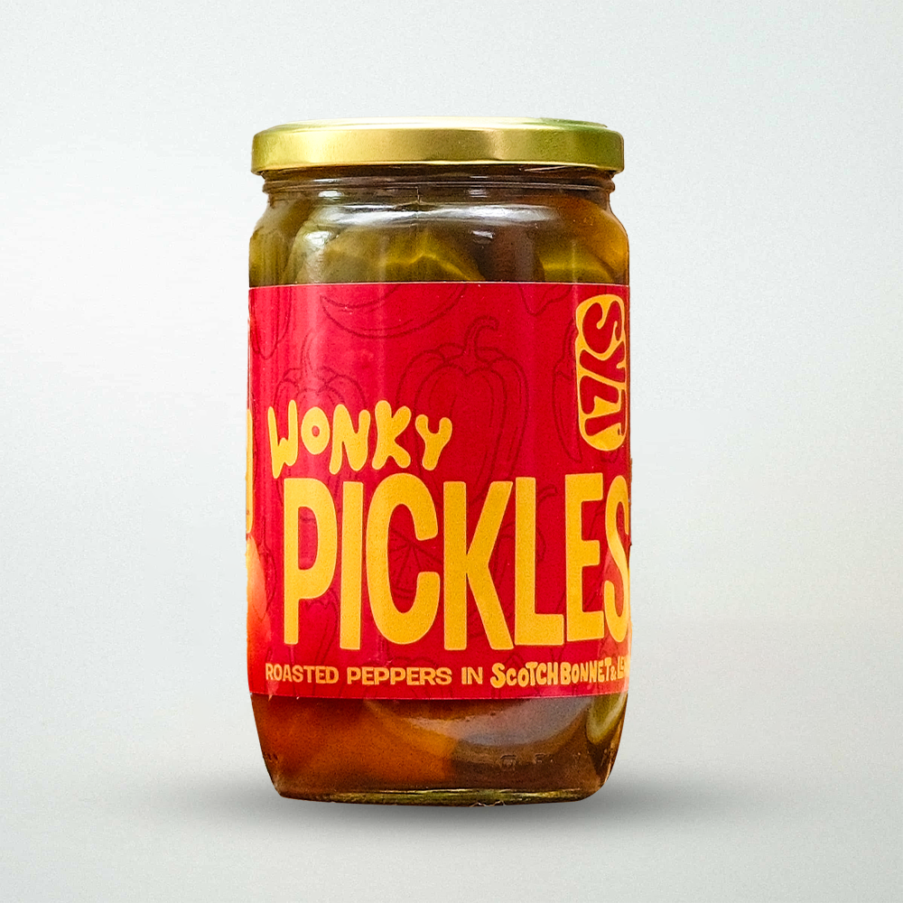 Sylt Wonky Pickled Roasted Peppers in Scotch Bonnet & Lemon