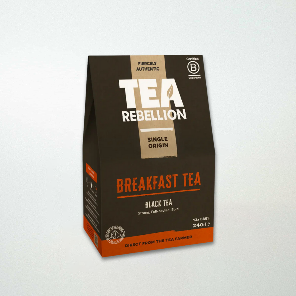 Tea Rebellion English Breakfast Tea Pyramid Bags
