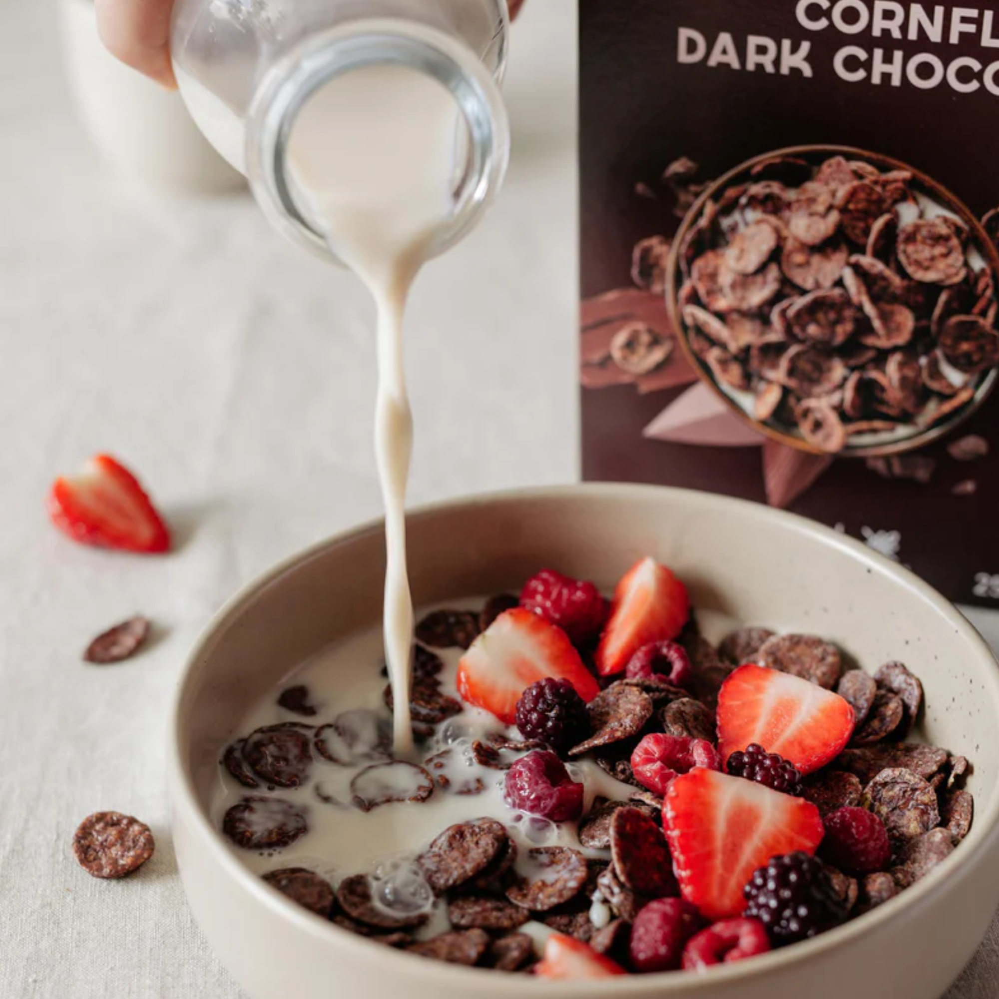 Turtle Organic Chocolate Cornflakes with Dark Chocolate