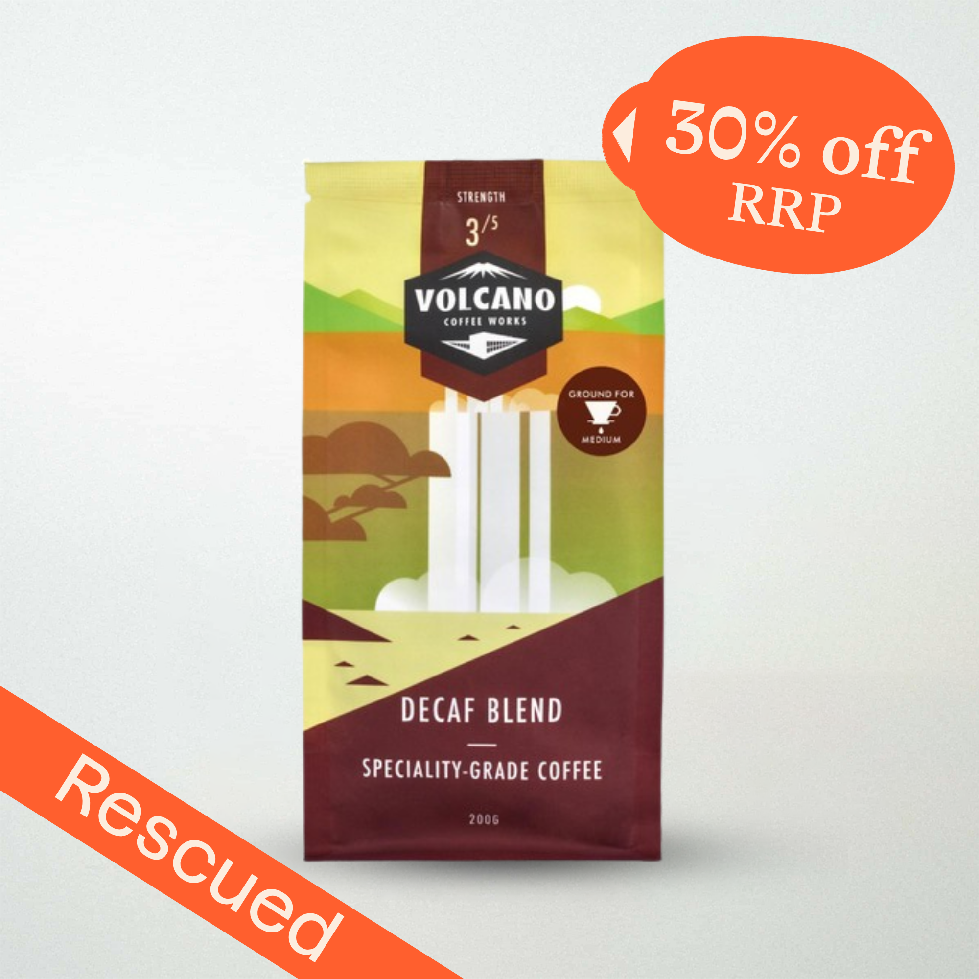 Volcano Coffee Works Decaf Ground Coffee
