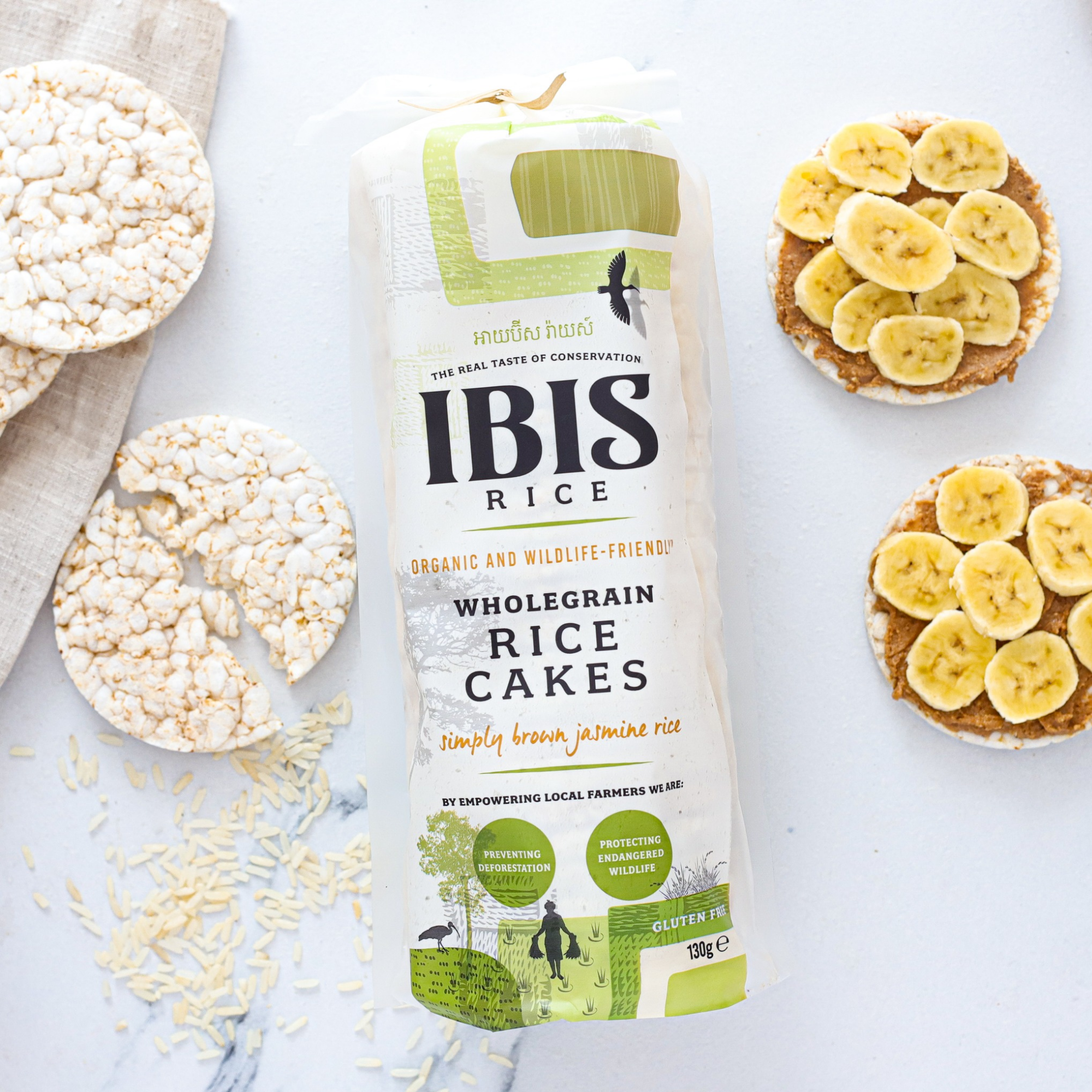 Ibis Rice Wholegrain Rice Cakes Original