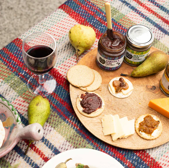 Fruits of the Forage Heritage Pear and Apple Chutney