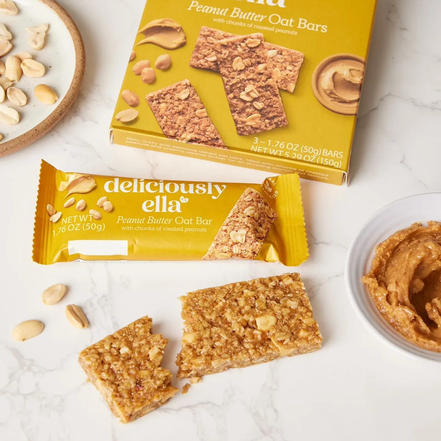 Deliciously Ella Peanut Butter Oat Bar