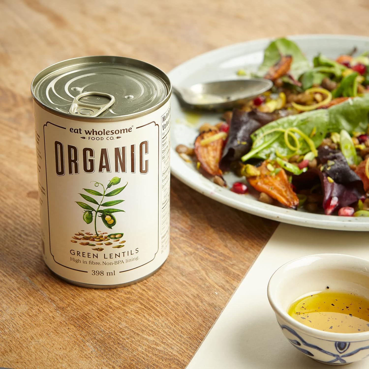 Eat Wholesome Organic Green Lentils