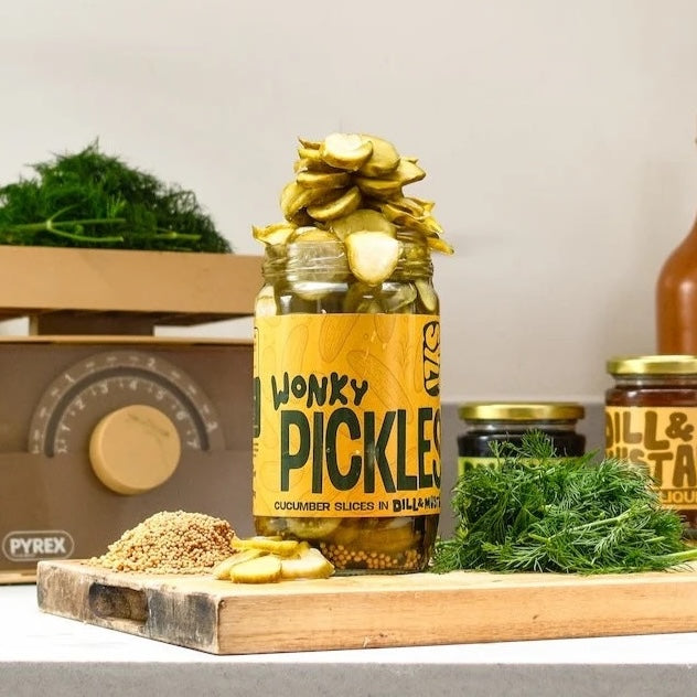 Sylt Wonky Pickled Cucumbers in Dill & Mustard